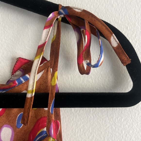 Alberta Ferretti Italian vintage 100% silk maxi dress - Picture 9 of 11